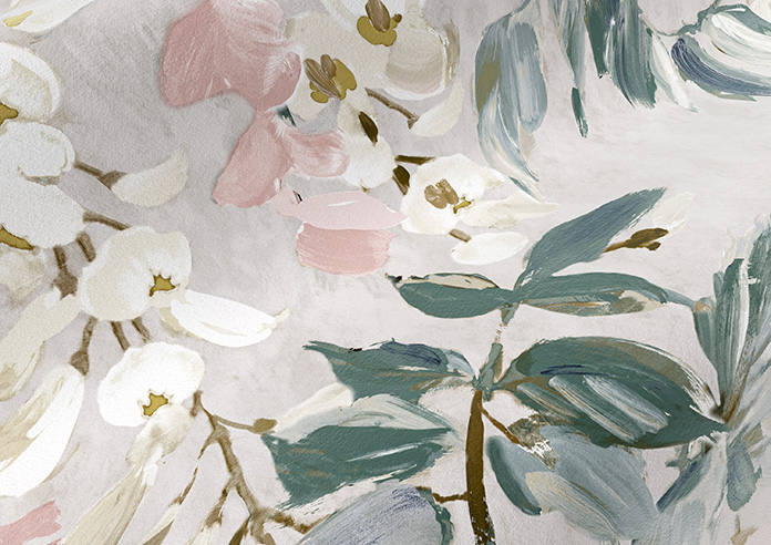 Wisteria, Blush - Roman Blind - Image 4